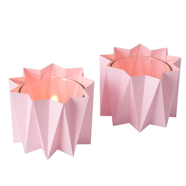 Origami cover vase - Rose S - 2 pcs