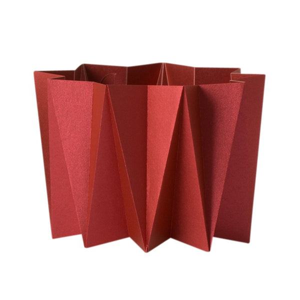 Oigami cover vases - Dark Red S - 2 pcs