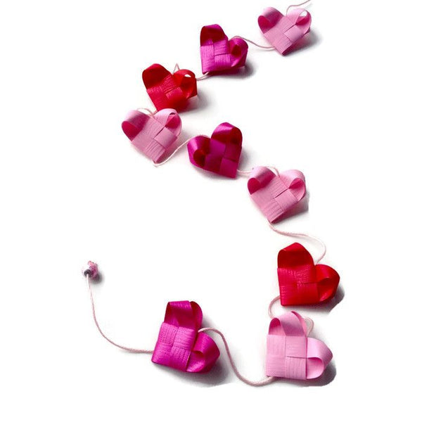 Valentine - Heart garland no 13
