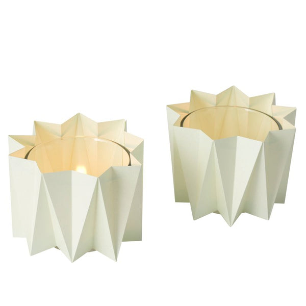 Origami cover vase - Green S - 2 pcs
