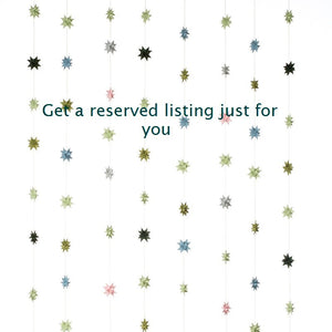 Get a reserved listing just for you