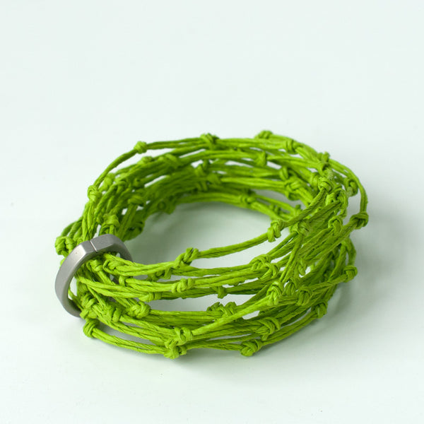 KNOTS Bracelet / Necklace Fresh Green