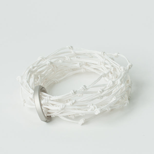KNOTS Bracelet / Necklace White