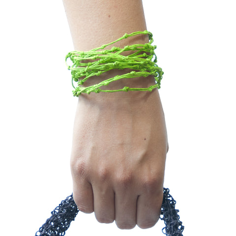 KNOTS Bracelet / Necklace Fresh Green