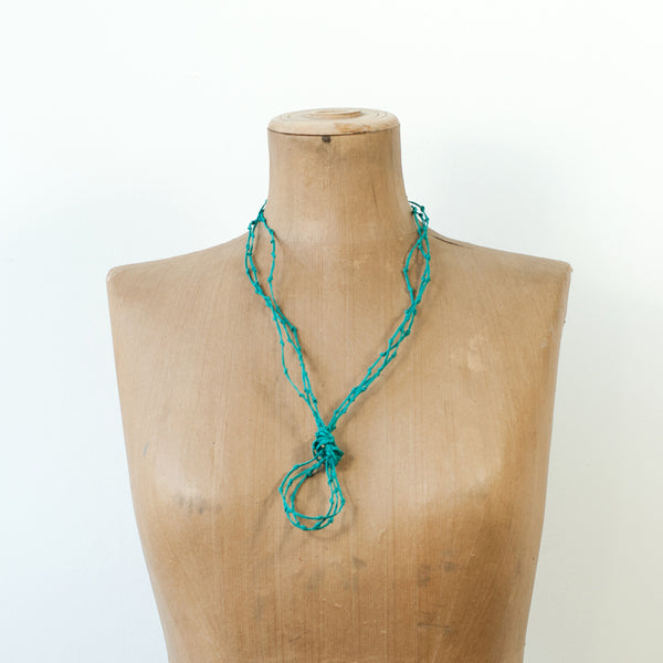 KNOTS Bracelet / Necklace Turquiose