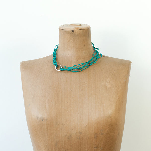 KNOTS Bracelet / Necklace Turquiose
