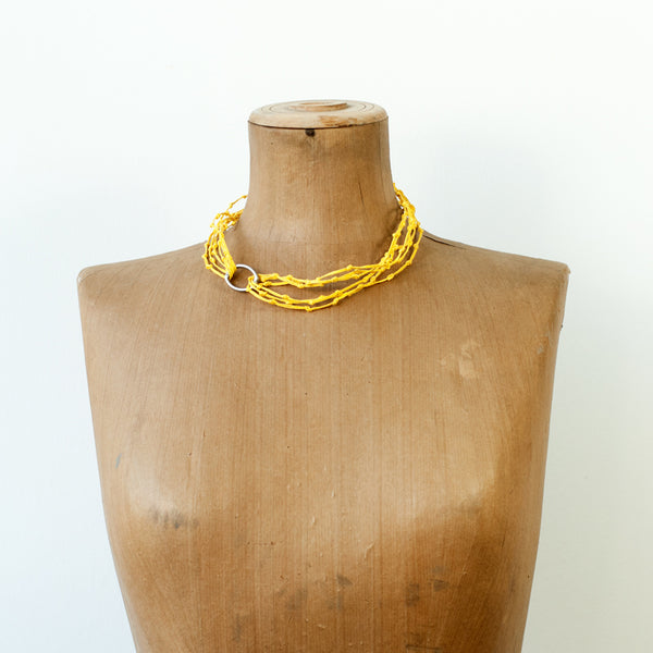 KNOTS Bracelet / Necklace Yellow